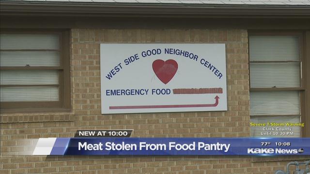 Hundreds Of Pounds Of Meat Stolen From Local Food Pantry