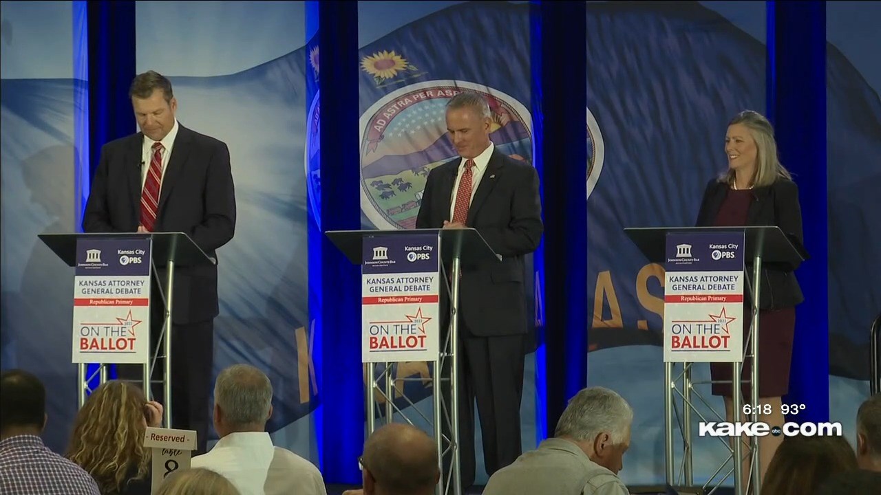 Kansas Attorney General candidates square off in Overland Park debate