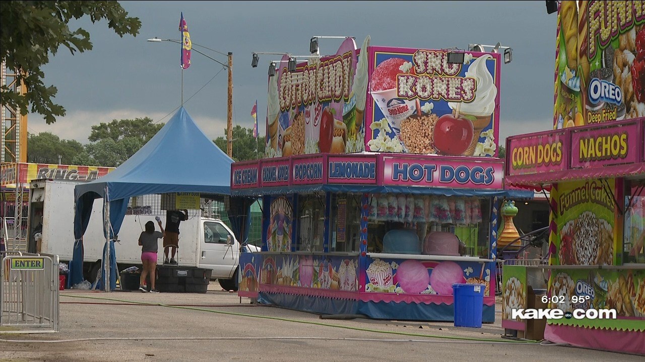 Sedgwick County Fair prepares for high temperatures on opening day KAKE