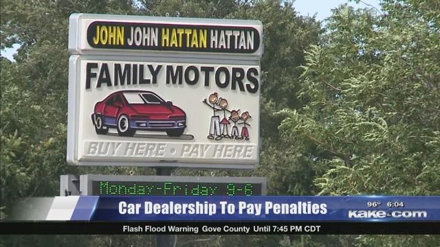 Wichita Car Dealer Accused Of Deception Pays Thousands Kake