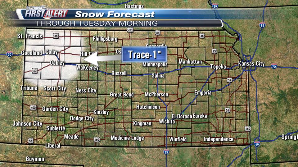 Snow and severe weather possible for KAKEland - KAKE