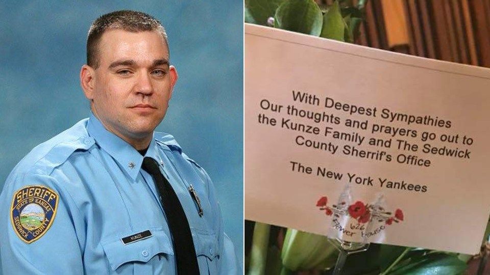 New York Yankees send flowers to family of slain Kansas deputy KAKE