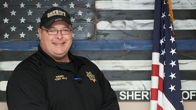 Geary County Sheriff Tony Wolf