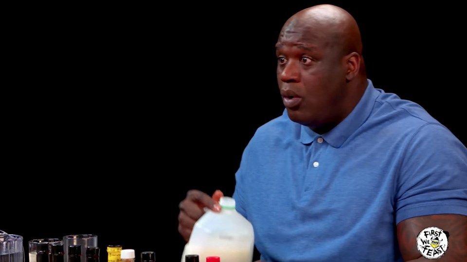 Shaq can’t stop cursing after trying hot sauce from Kansas KAKE