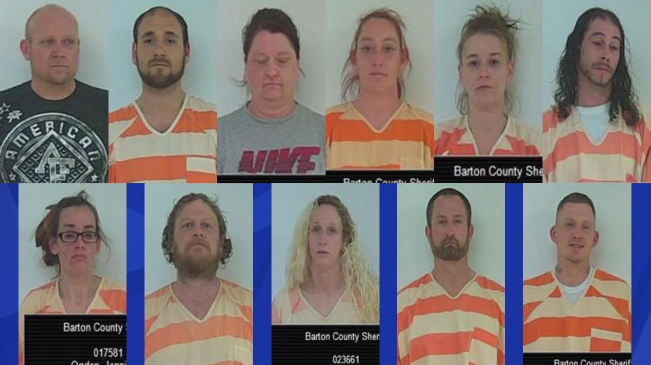 Kansas authorities arrest 11 in drug operation - KAKE