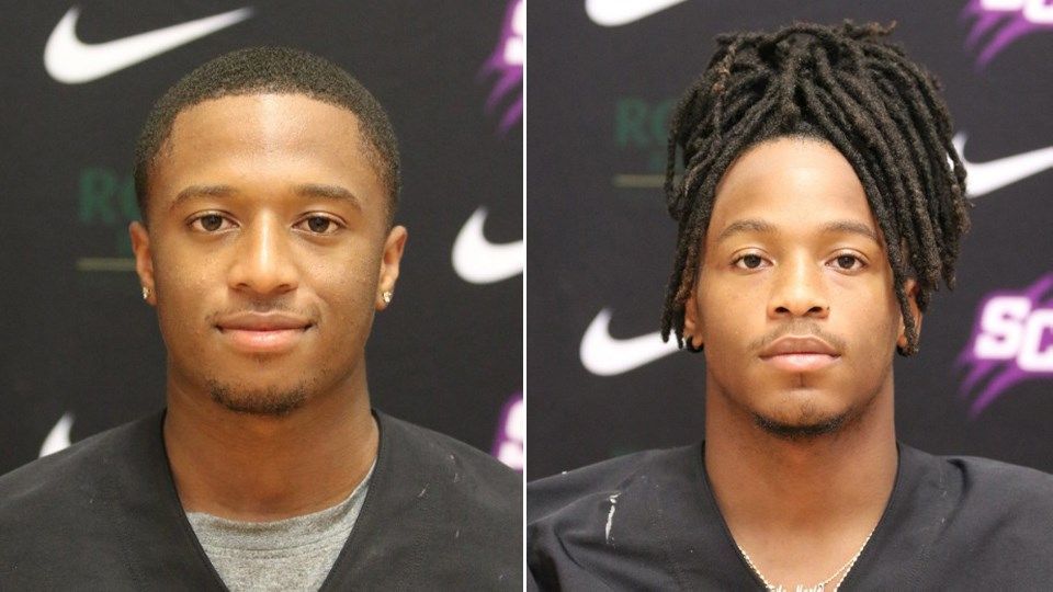 Jacobi Scott (left) and Shelvin Keller