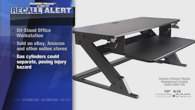 Recall Alert Sit Down Stand Up Desk And Soaps