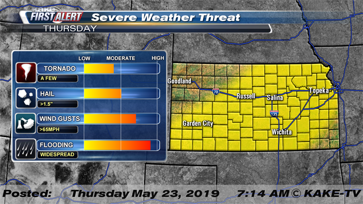 More Severe Weather And Flooding Likely - KAKE