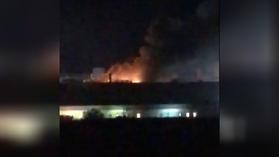 Crews battle fire at Tyson plant in Finney County