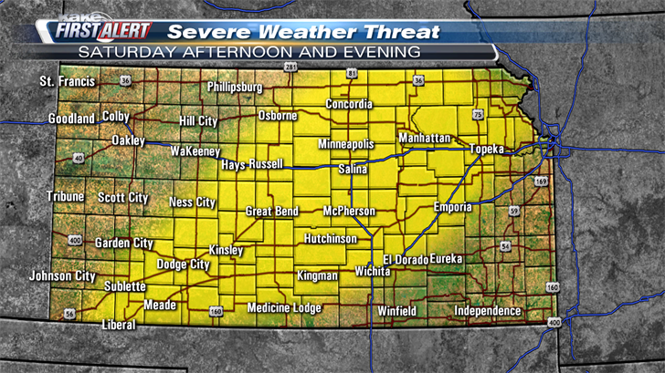 Rain and severe weather rolls back into KAKEland - KAKE