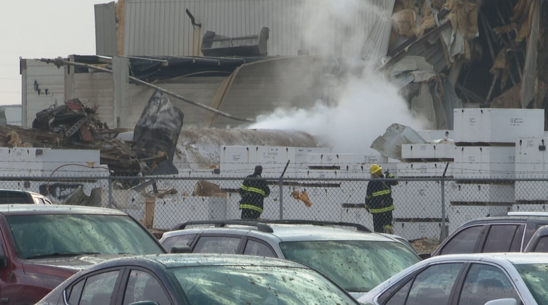 Witnesses describe the moment of explosion at Beechcraft plant