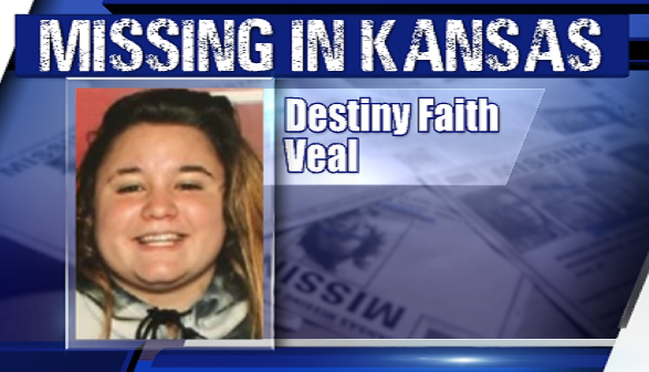 MISSING IN KANSAS: Destiny Veal