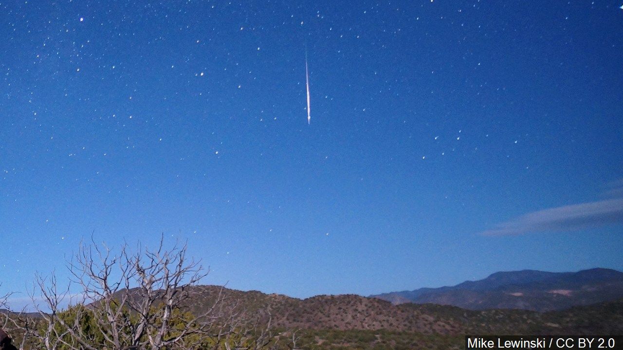 Watch for the Lyrid meteor shower this week KAKE