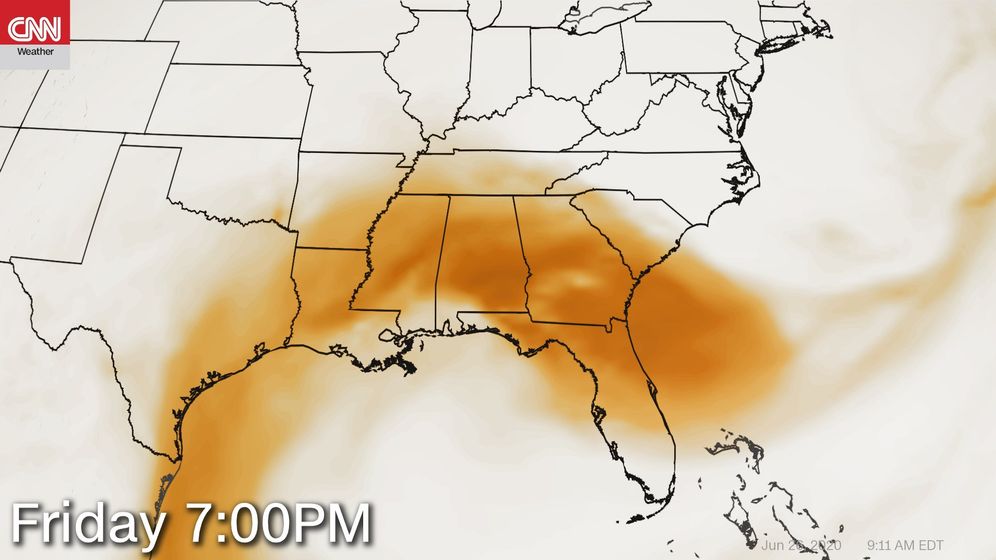 Kdhe Issues Warning For Expected Dust Storm Kake Dust Storm Map 2020