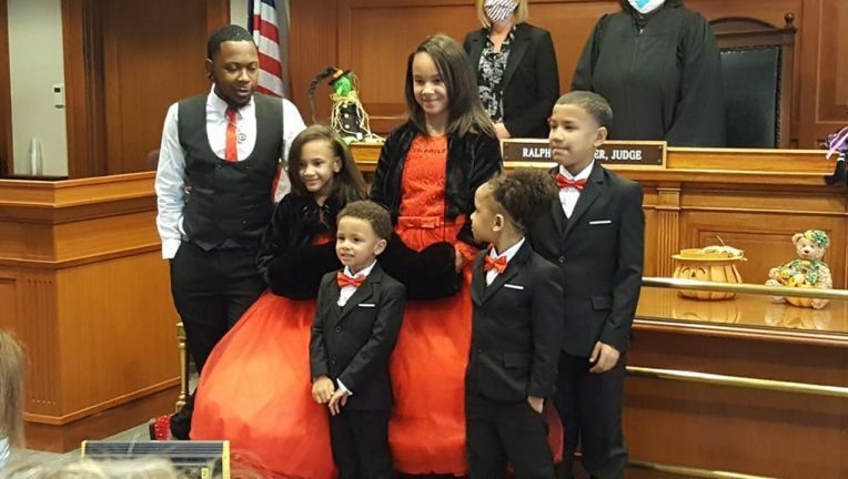 These 6 siblings were separated in foster care. Then 2 dads gave