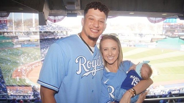 Daughter of Patrick Mahomes, Brittany Matthews takes in first Royals