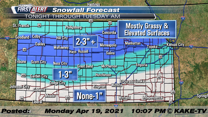Another Round Of Snow Arrives In Kakeland Kake