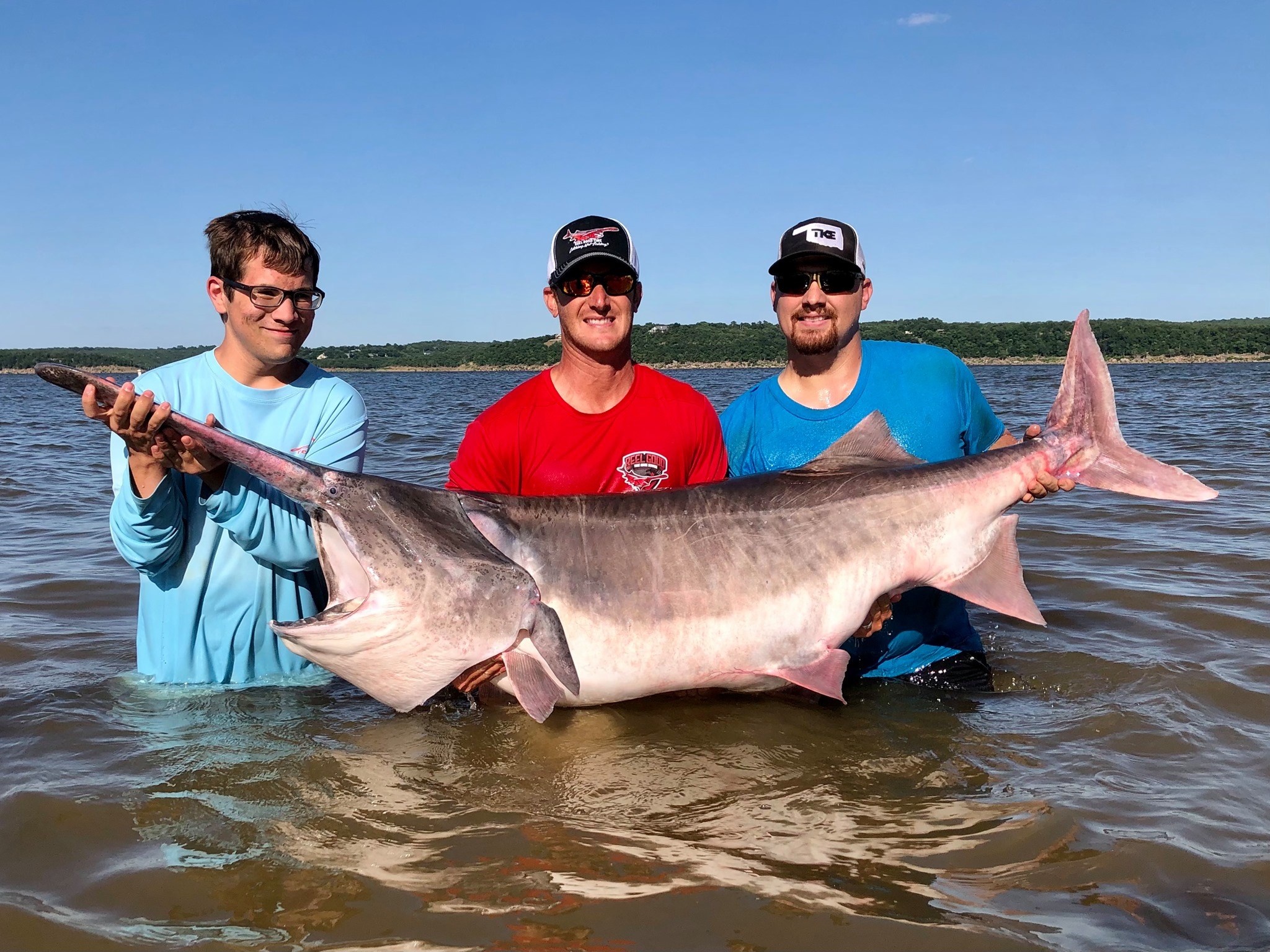 Wichita man catches worldrecord paddlefish in Oklahoma's Keystone Lake
