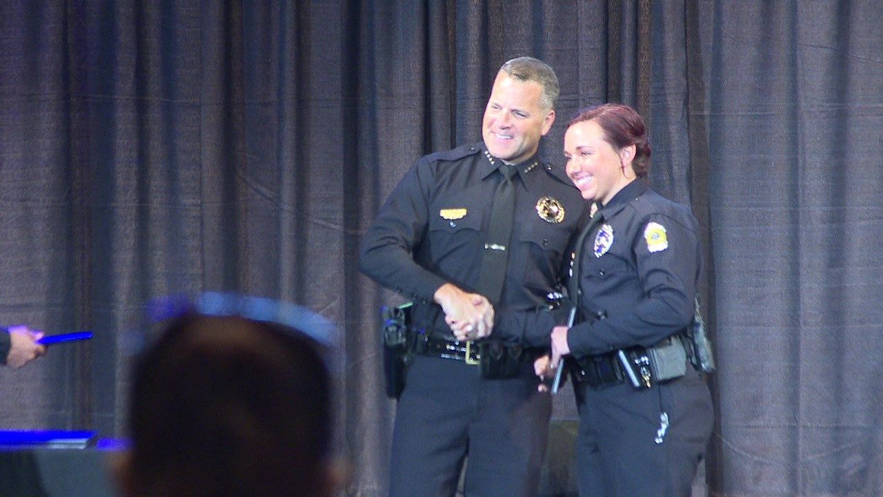 Wichita Police Department celebrates diverse graduate class KAKE