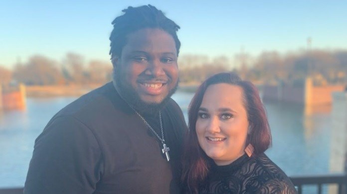 Preston Spencer and his wife, Kendra. (GoFundMe)