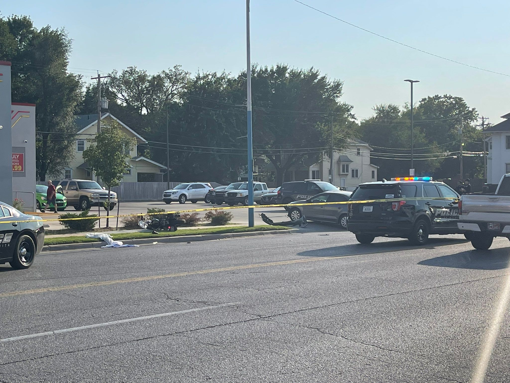 One seriously injured in east Wichita motorcycle crash KAKE