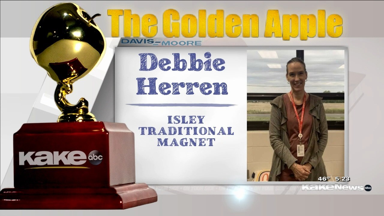 Golden Apple: Debbie Herren, Isley Traditional Magnet