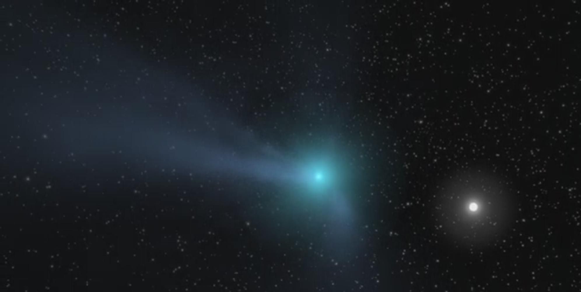 Christmas Comet 2022 Omaha Ne Comet Leonard Has Been Dazzling The Night Sky In A Pre-Christmas - Kake
