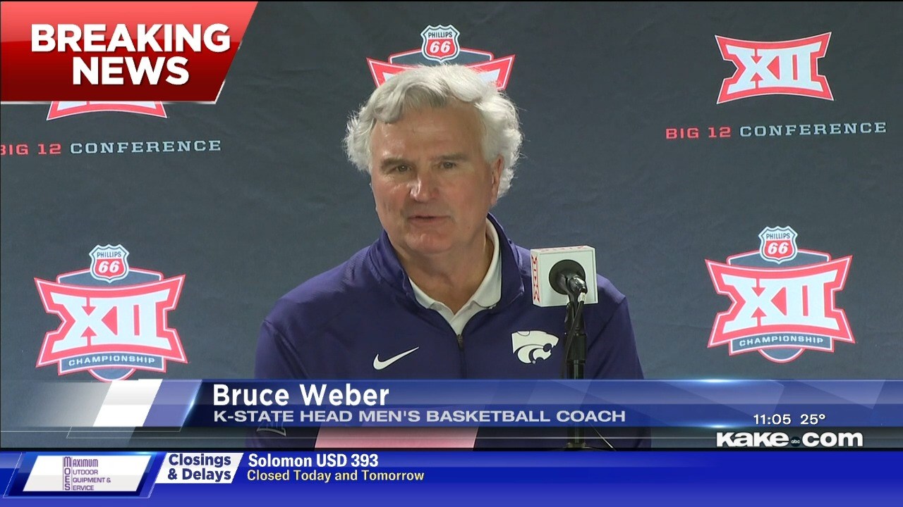 K-State basketball coach Bruce Weber resigns - KAKE