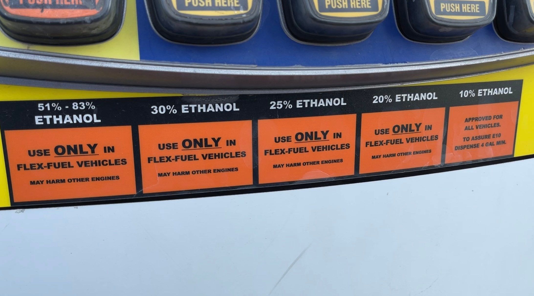 Experts say doublecheck your vehicle's required fuel type before
