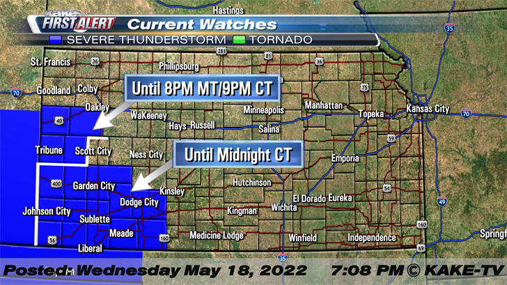 Severe storms and much needed rain for Southwest Kansas - KAKE