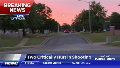 Two critically hurt in south Wichita shooting