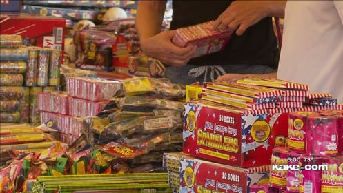 WFD inspects fireworks as sales start