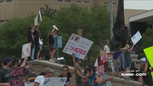 We won't go back protest