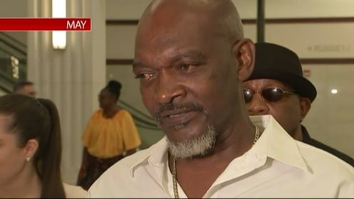 Man exonerated after 33 years in prison is back in jail