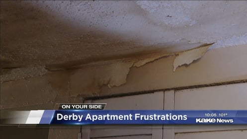 Derby woman concerned about her living space