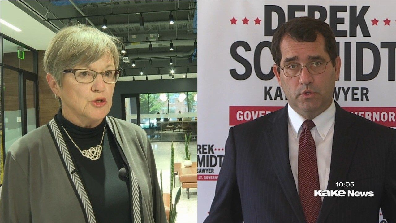 Kansas governor candidates make their positions known more than a week
