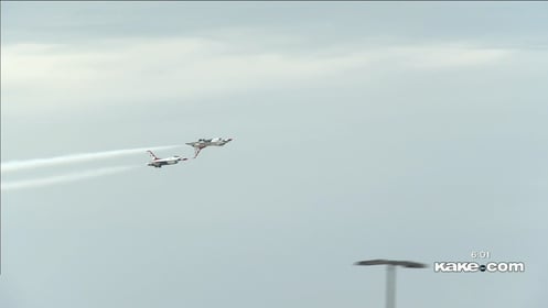 Air show preparations