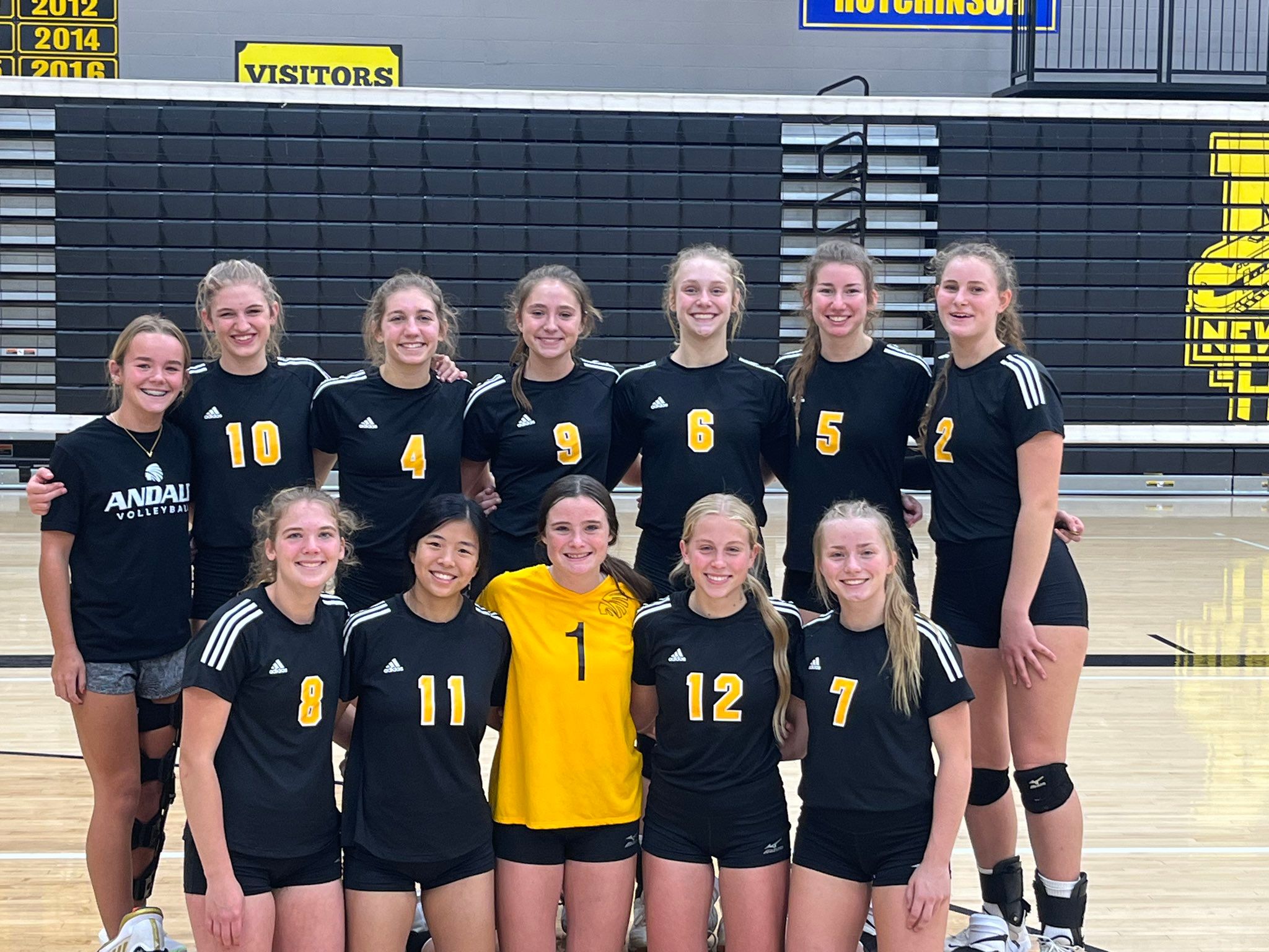Andale volleyball clinches program best record KAKE
