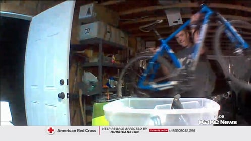 Crime Stoppers: Garage break-in caught on camera