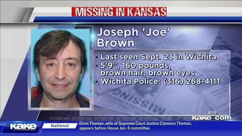 Missing in Kansas: Joseph 'Joe' Brown