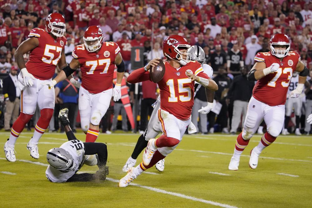 Super Bowl: Kansas City Chiefs race past 49ers in final reel for