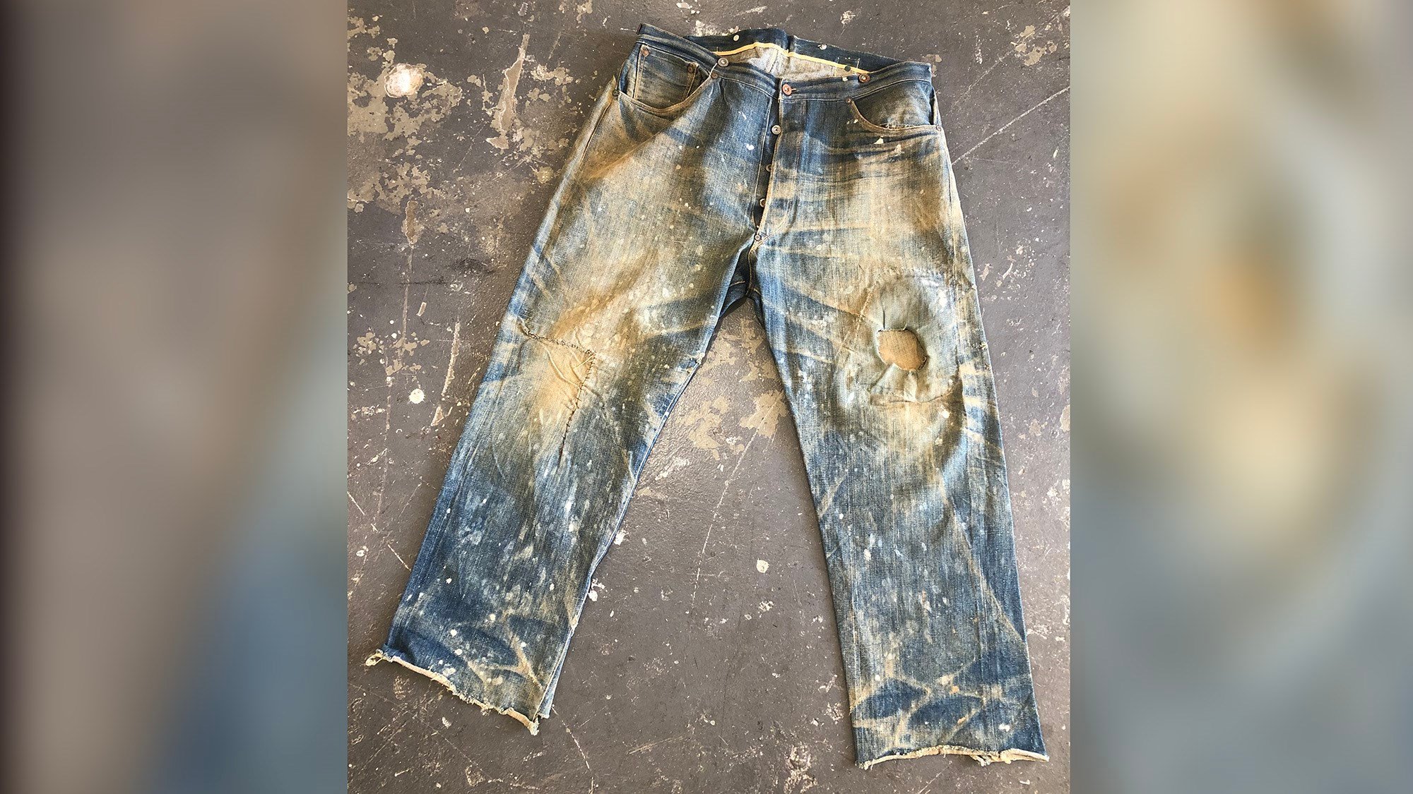 19th-century Levi's jeans found in mine shaft sell for more than -