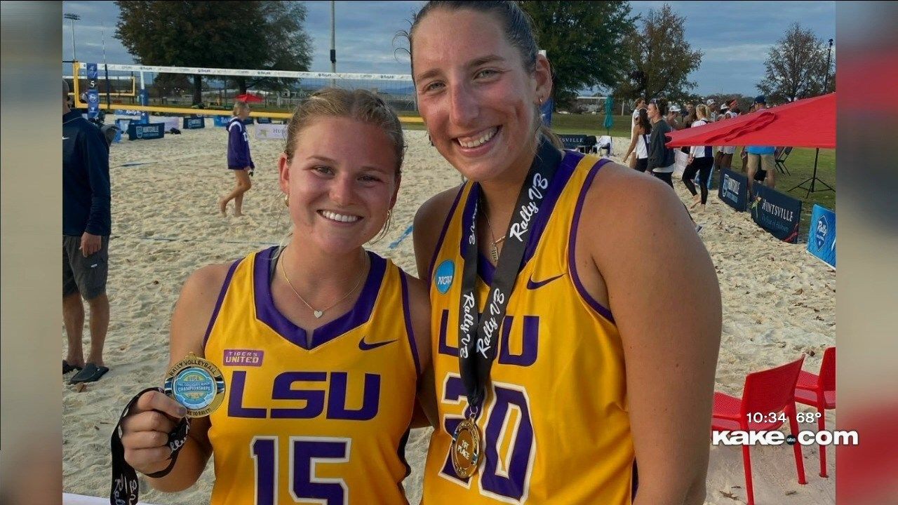 Valley Center's Shank brings home national title in beach volleyball KAKE