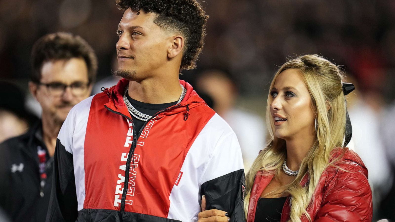 Patrick Mahomes Says Sterling Wants to 'Play All Day' with Baby Bronze