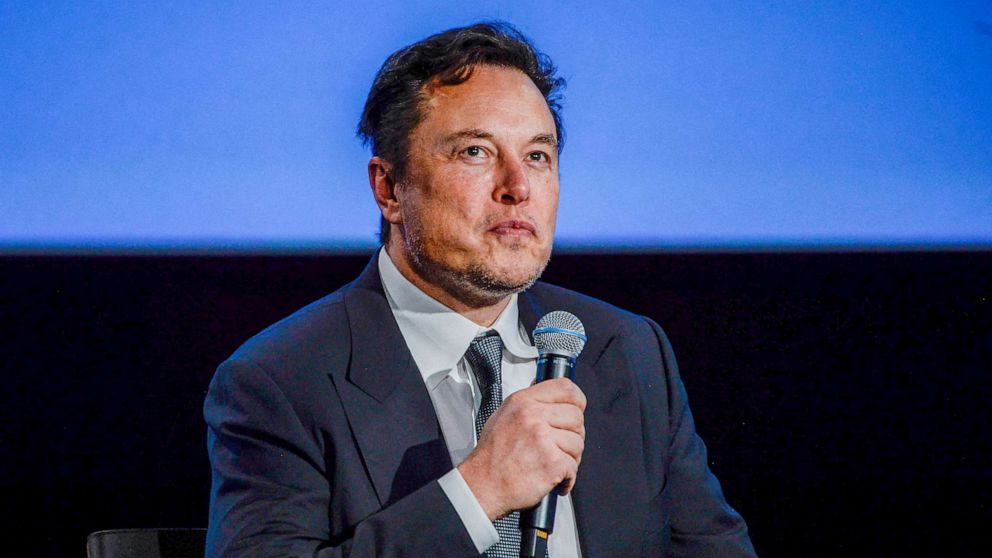 Tesla founder Elon Musk attends Offshore Northern Seas 2022 in Stavanger, Norway, Aug. 29, 2022.