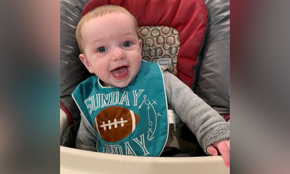 6-month-old becomes internet sensation over full head of hair - Boston  News, Weather, Sports | WHDH 7News