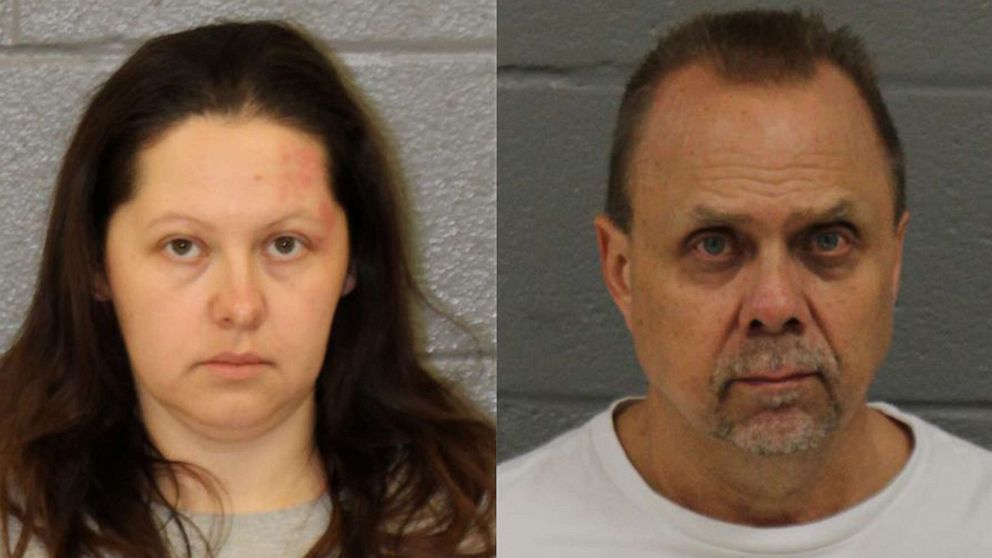 Diana Cojocari, 37, and Christopher Palmiter, 60, are seen in undated photos released by the Mecklenburg County Sheriff's Office in North Carolina. 