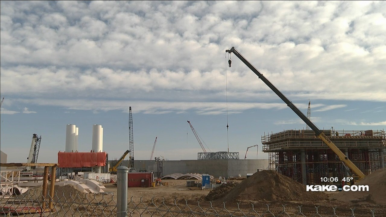 Wichita Water Treatment Plant Nearly Halfway Complete - KAKE