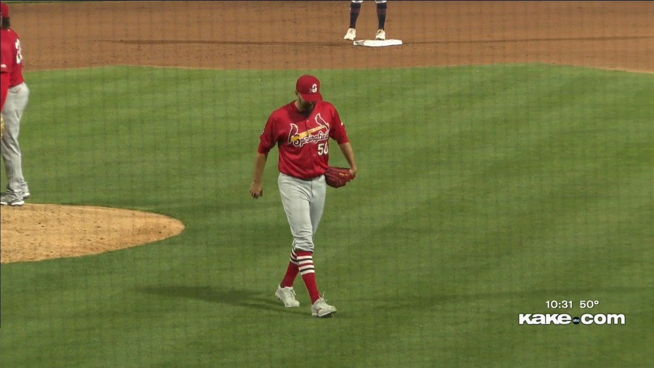 Cardinal pitcher Adam Wainwright makes final appearance in Springfield