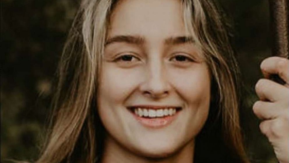Alexa Bartell, 20, was fatally struck by a large rock while driving near Denver, Colorado.